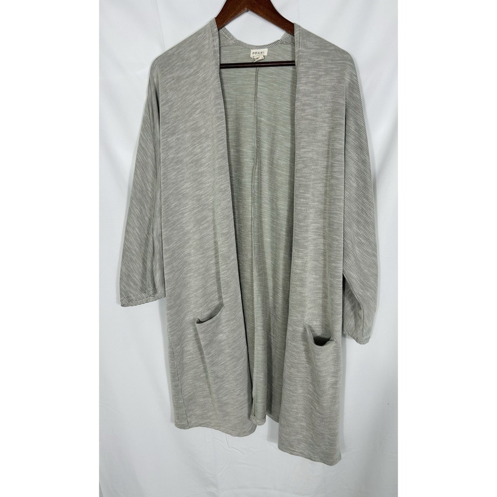 DONNI Anthropologie OversizeD Cardigan Womens Plus OS Minimalist Lagenlook Layer